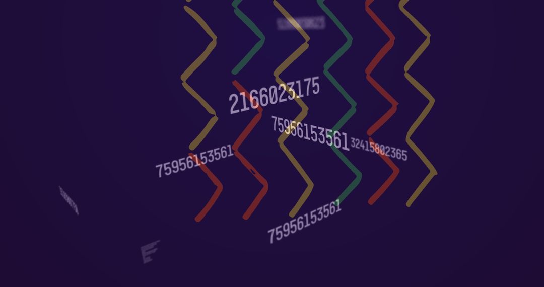 Abstract Data Processing and Flow Visualization on Dark Background