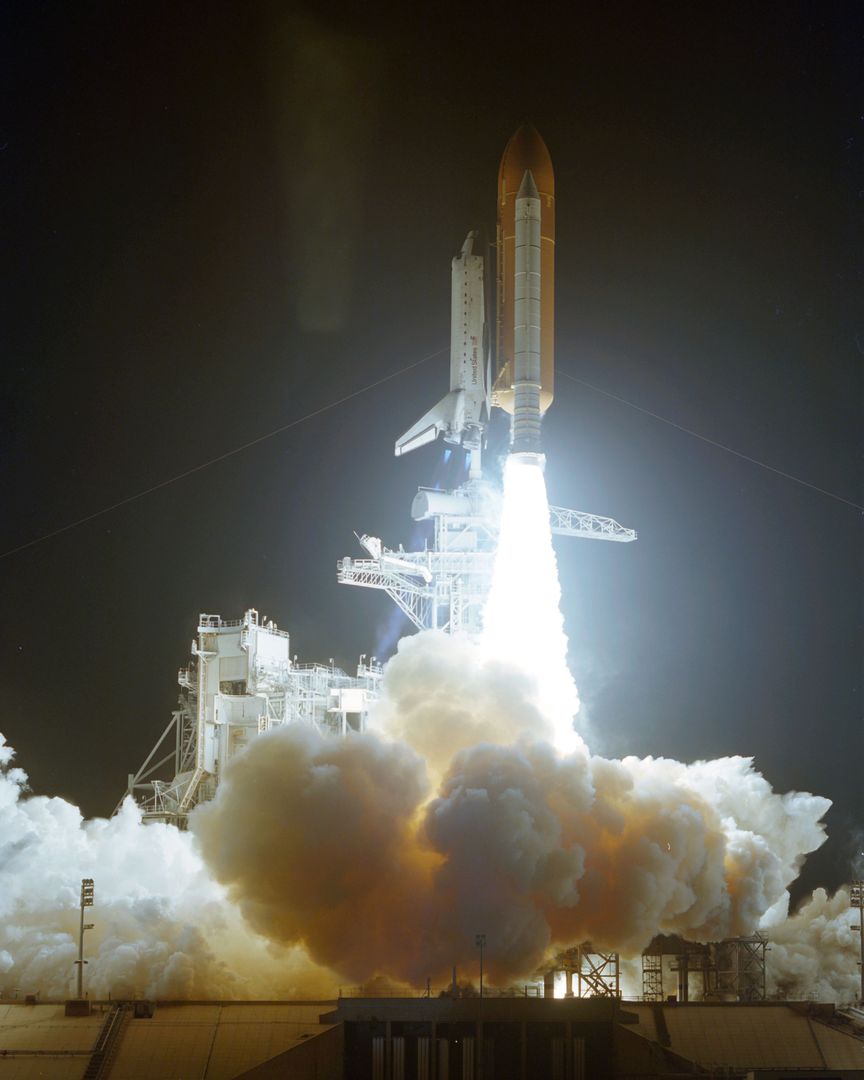 Launch of STS-63 Discovery - Free Images, Stock Photos and Pictures on Pikwizard.com