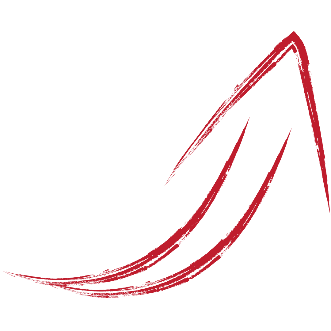 Transparent Red Arrow Illustration Symbolizing Direction