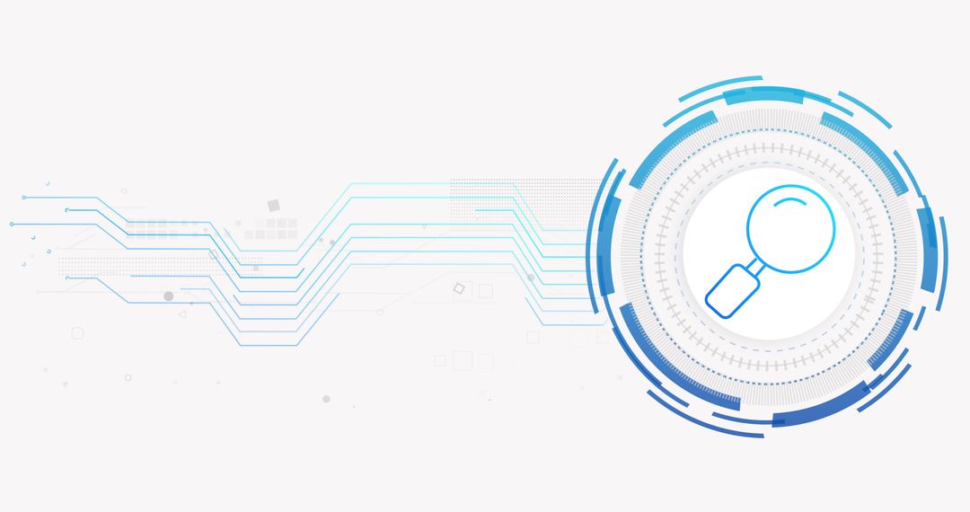 Digital Connectivity and Cyber Security Interface Concept