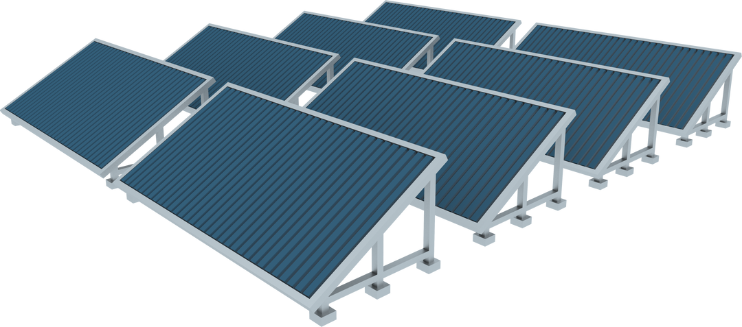 Illustration of Photovoltaic Solar Panels on Transparent Background Isolated Vector - Download Free Stock Images Pikwizard.com