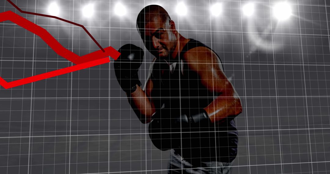 Boxer Against Graphs Representing Financial Challenges