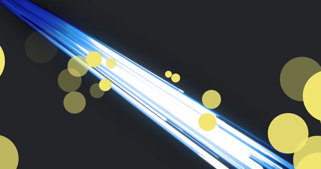 Dynamic Light Trails with Geometric Accents