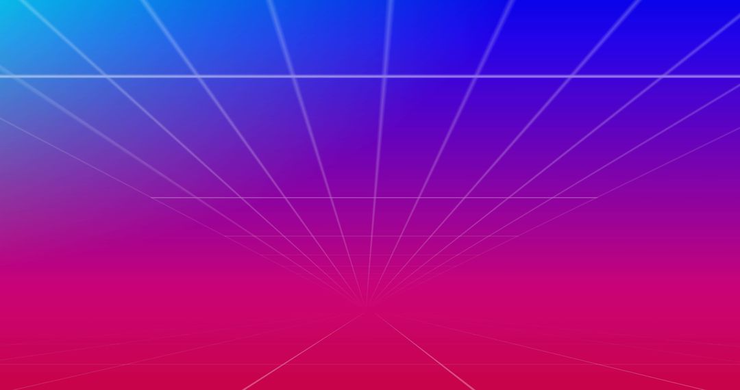 Neon Grid with Vibrant Gradient for Futuristic Tech Themes