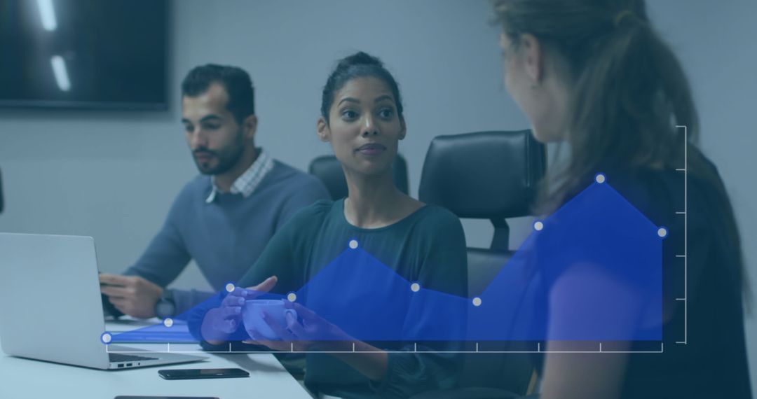 Diverse Team Analyzing Data Visualization