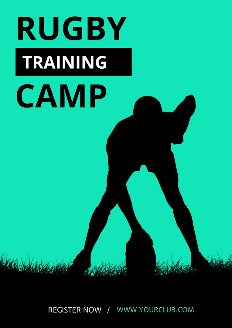 Dynamic Rugby Training Camp Promotion