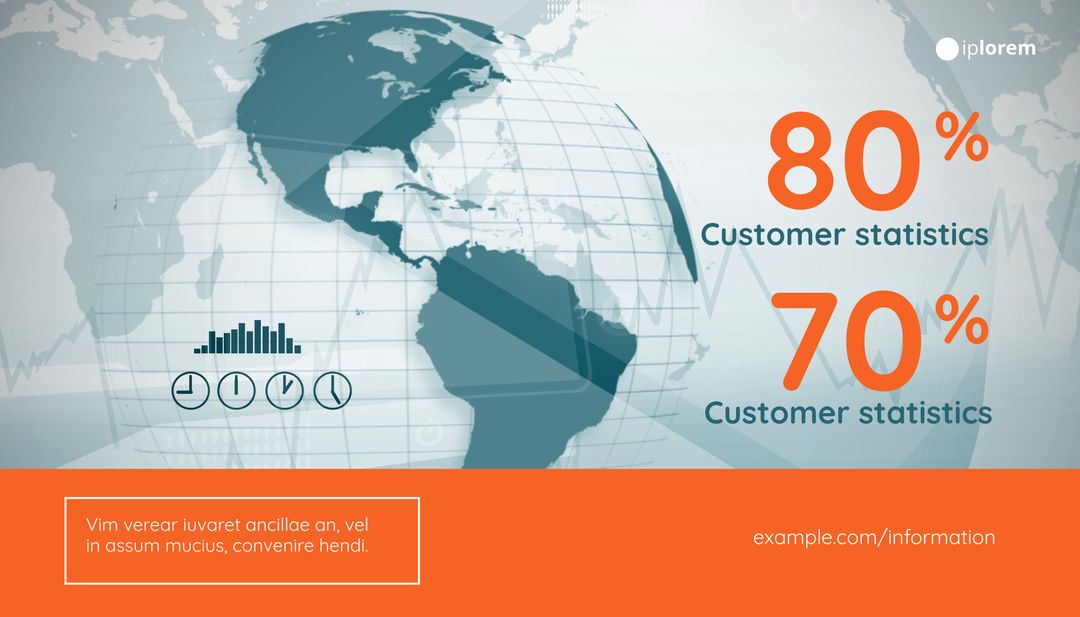 Global Market Analysis Presentation with Customer Statistics