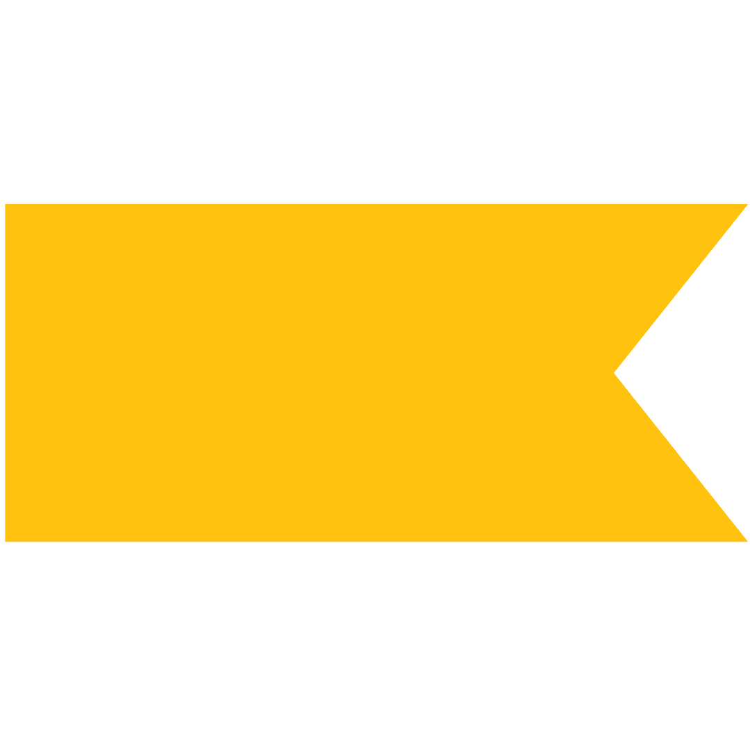 Yellow Badge Illustration with Copy Space on Transparent Background