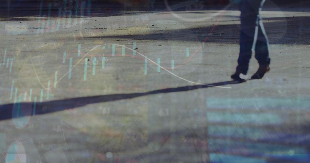 Business Analytics Overlay with Pedestrian Movement