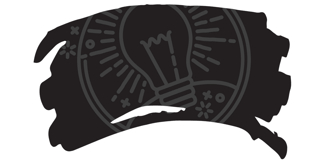 Innovative Light Bulb Illustration on Transparent Background