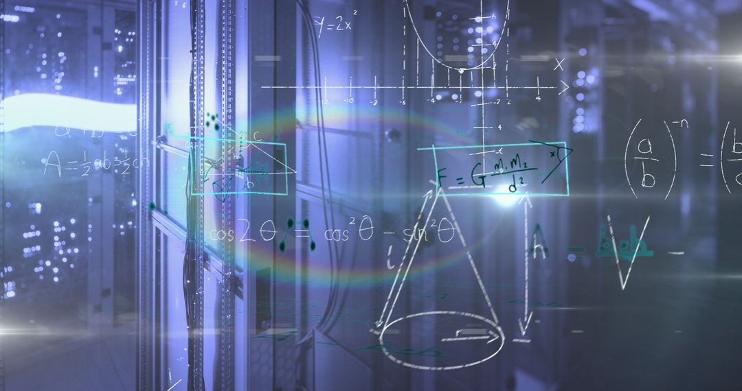 Mathematical Concepts Overlay on Digital Data Network