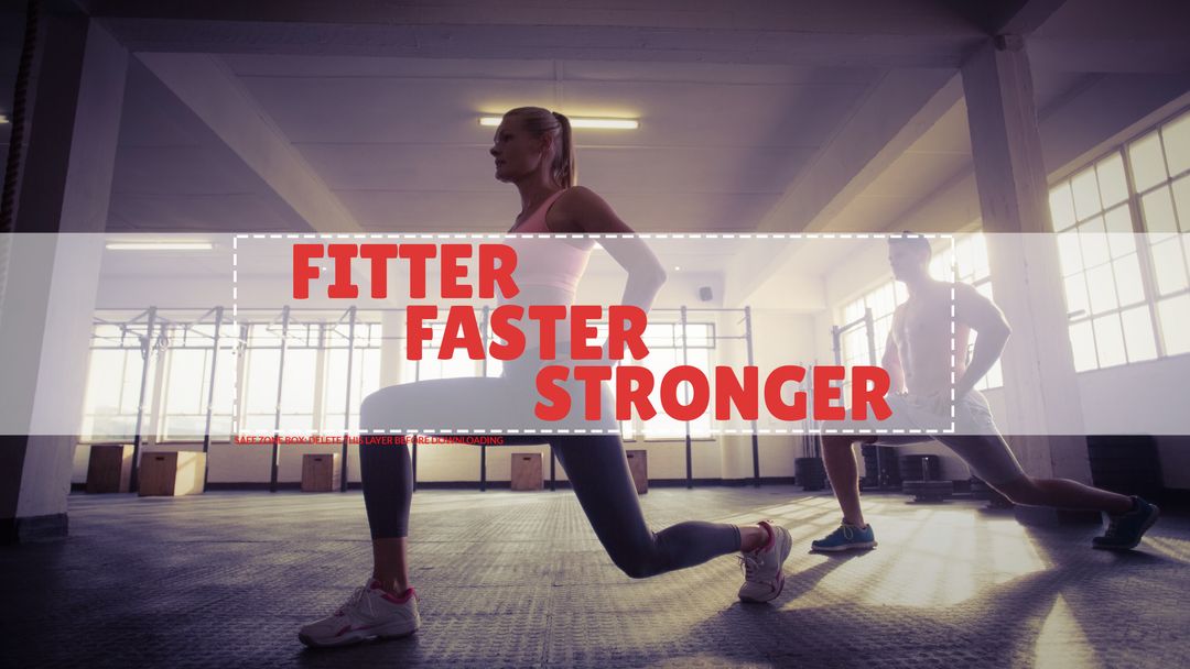 Determined Individuals Exercising in Gym for Personal Fitness Goals