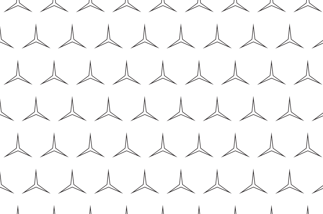 Geometric Vector Pattern on Transparent Background