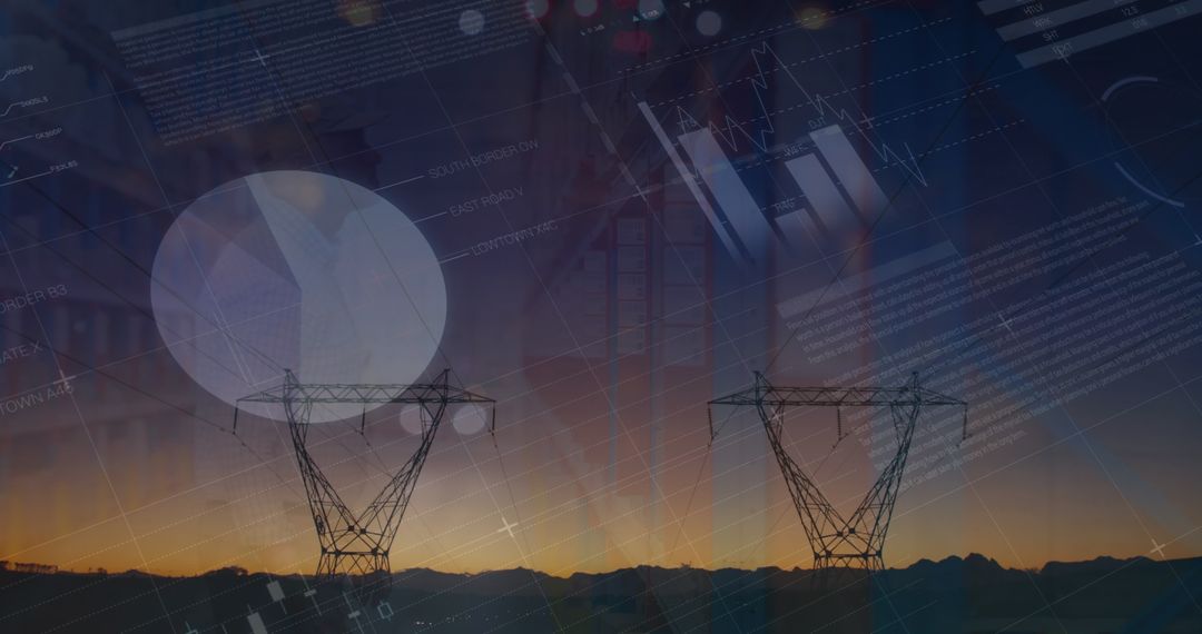 Energy and Finance Fusion with Power Lines and Data Graphs