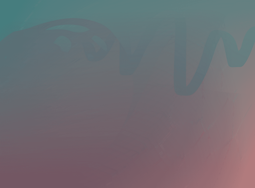 Colorful Transparent Squiggle on Gradient Background