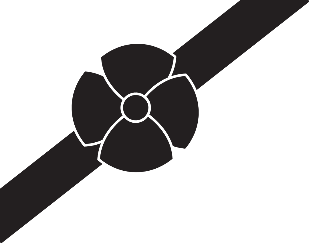 Black Ribbon with Bow Transparency for Decorations