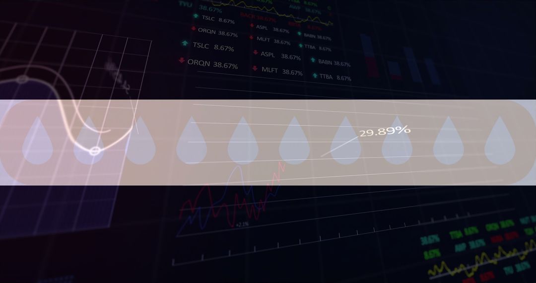 Digital Dashboard Progress Bar for Analytics and Visualization
