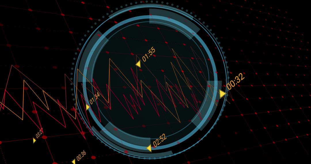 Dynamic digital interface displaying data analytics