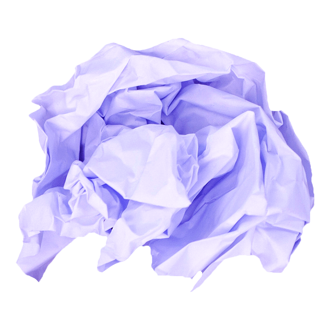 Crushed Purple Paper Abstract Shape on Transparent Background - Download Free Stock Images Pikwizard.com