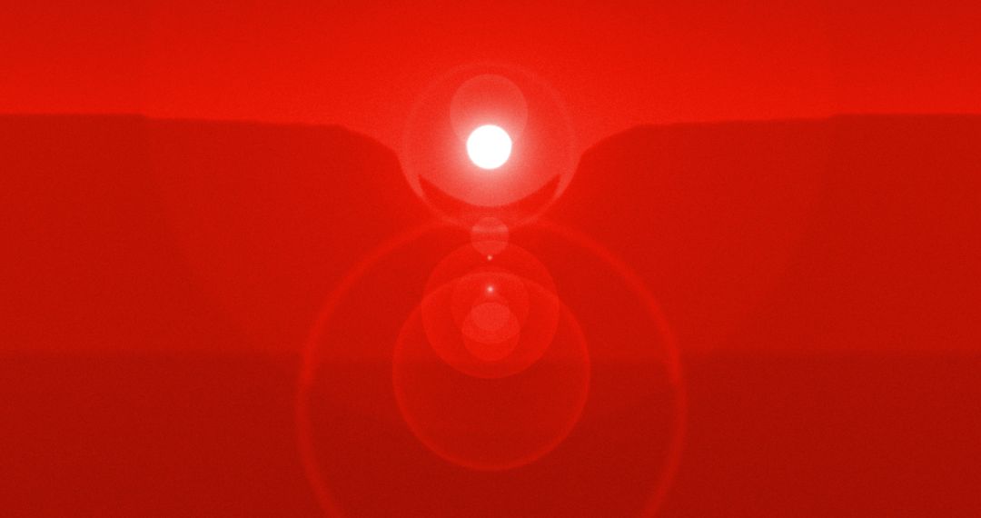 abstract neon circular light patterns on red gradient - Free Images, Stock Photos and Pictures on Pikwizard.com