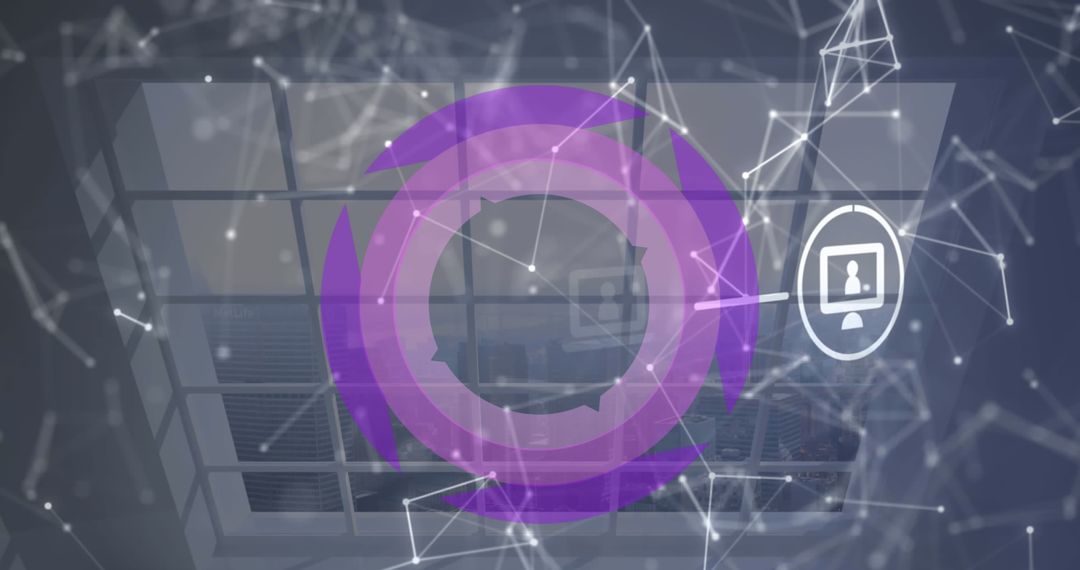 Digital Network Connectivity with Interface Icons