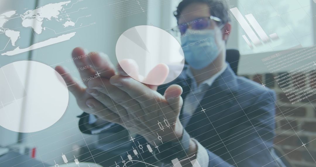 Digital Financial Data Overlay on COVID-Safe Business Practices