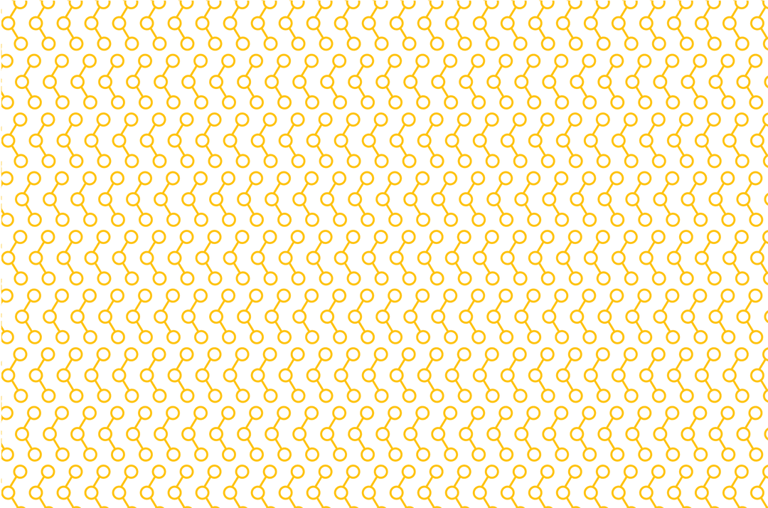 Seamless Yellow Abstract Pattern on Transparent Background for Design