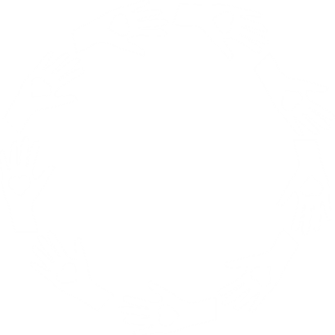 Circle of Hands with Heart Cutouts on Transparent Background - Download Free Stock Images Pikwizard.com