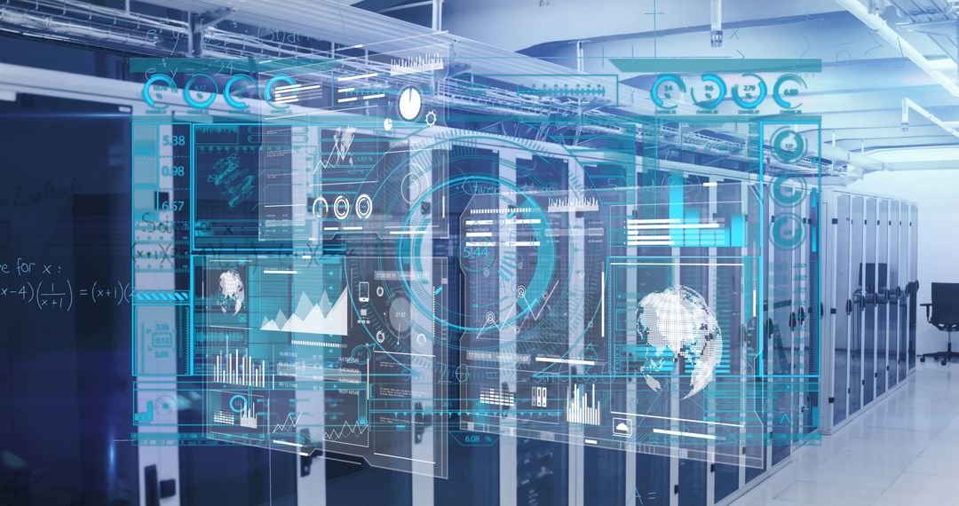 Digital Interface with Data Analytics in Modern Server Room