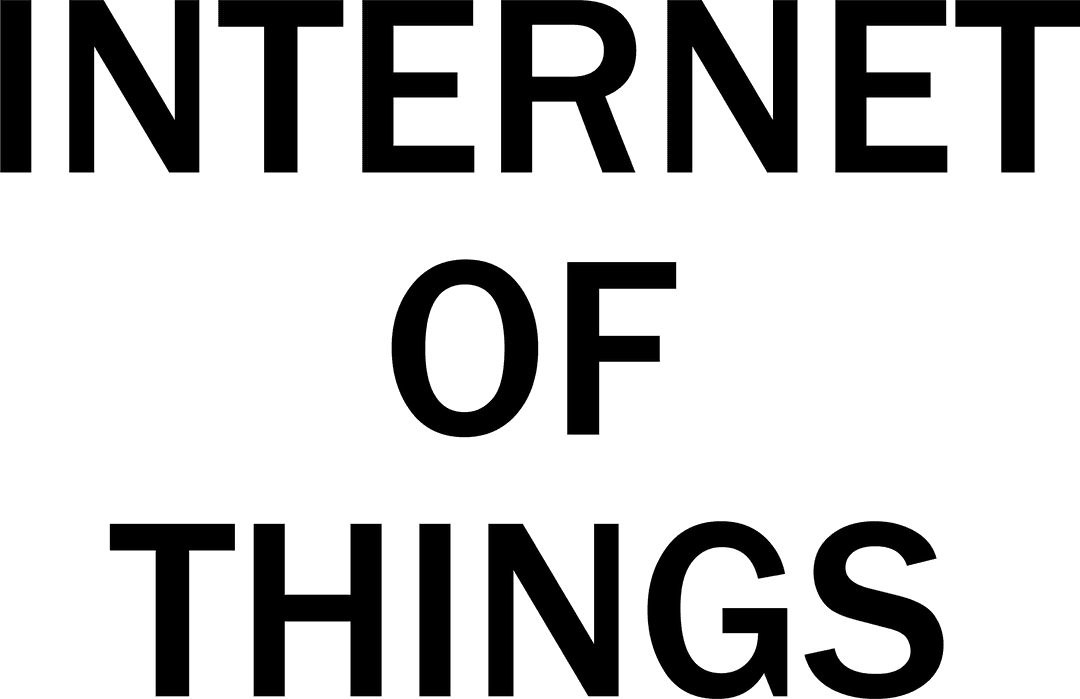 Transparent Overlay Internet of Things Wireframe Illustration