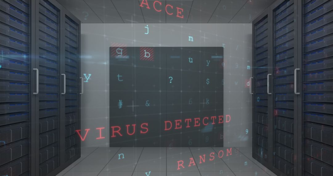 Cyber Security Threats in Modern Data Center Server Room