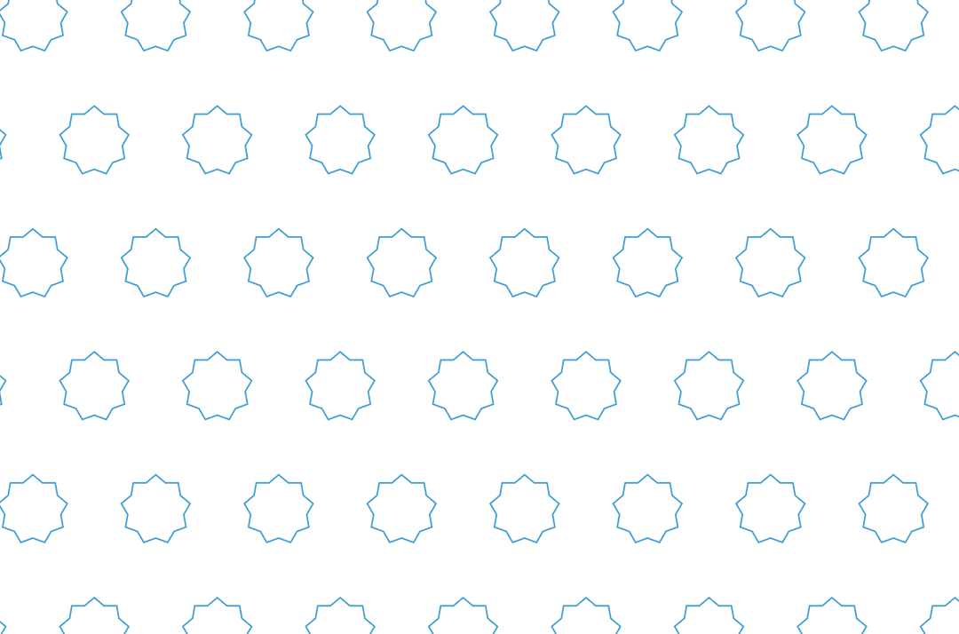 Blue Gear Pattern on Transparent Background Illustration