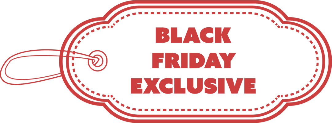 Transparent Black Friday Exclusive Label for Marketing - Download Free Stock Images Pikwizard.com