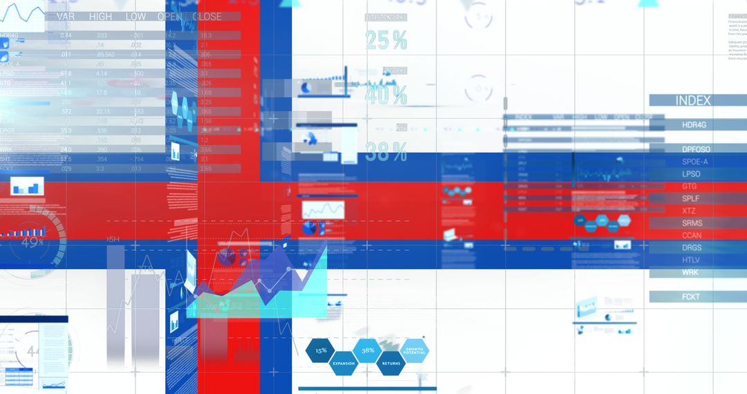 Faroe Islands Flag with Data Processing Theme