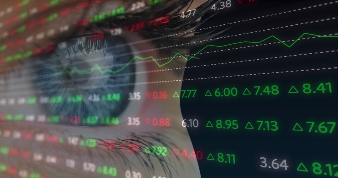Concept of Financial Focus with Stock Market Data Reflection