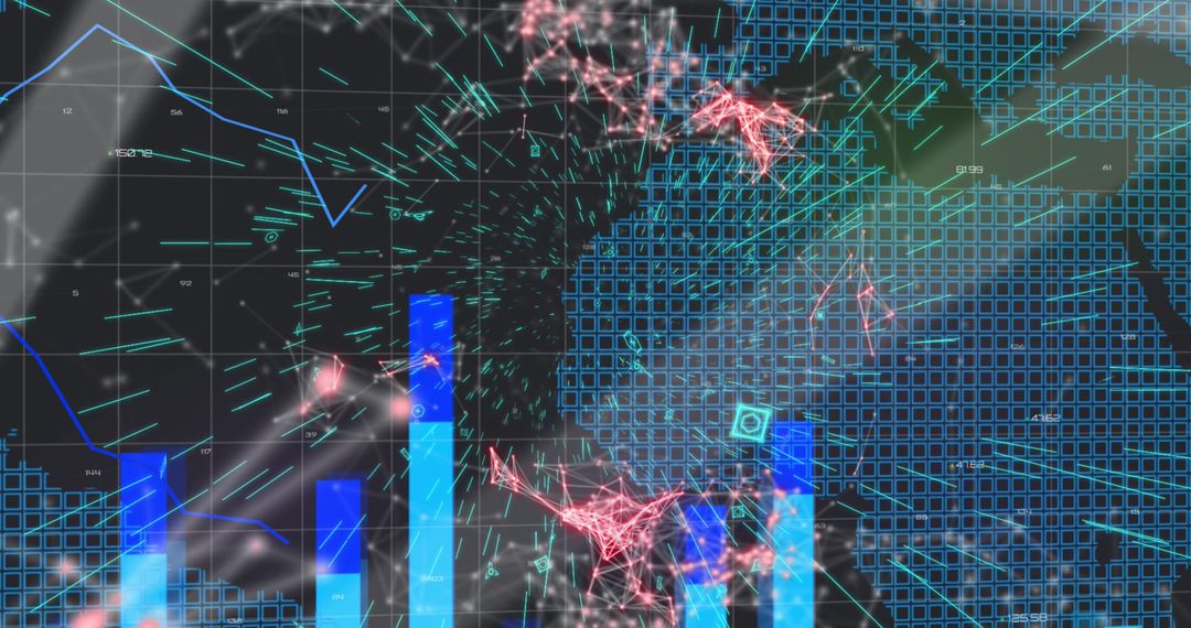 Digital World Map and Dynamic Data Visualization
