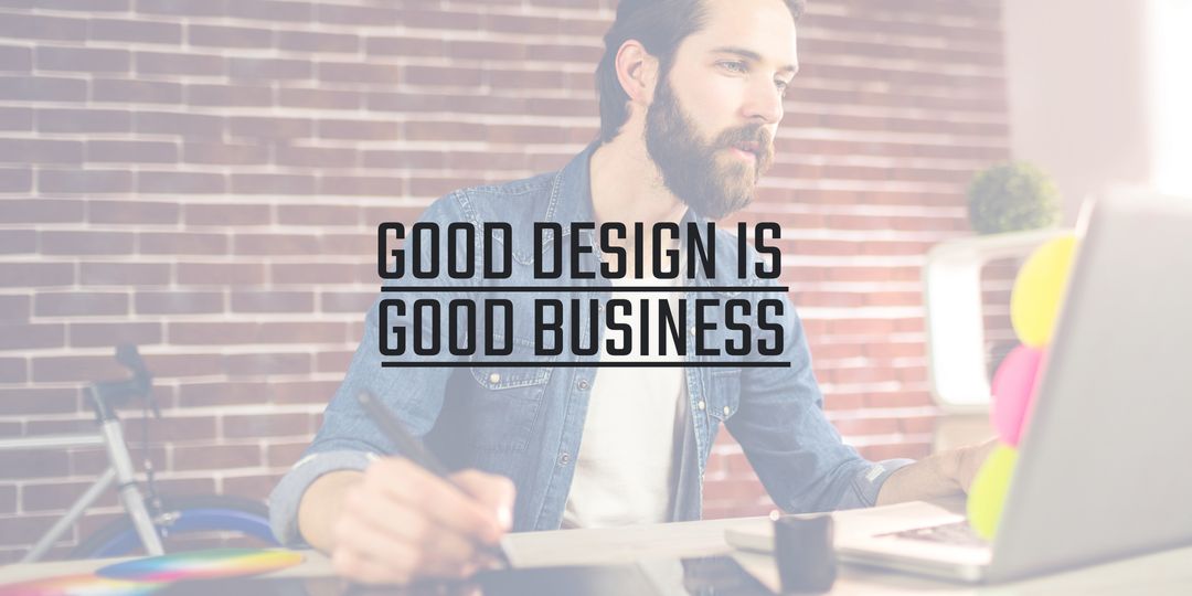 Creative Professional Working on Design Project with Laptop