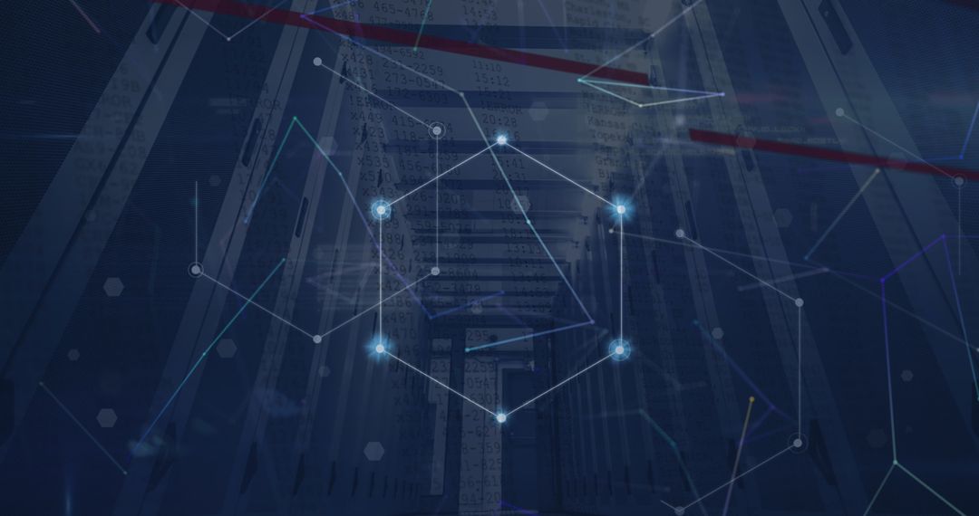 Dynamic Digital Network Interface in Modern Server Room