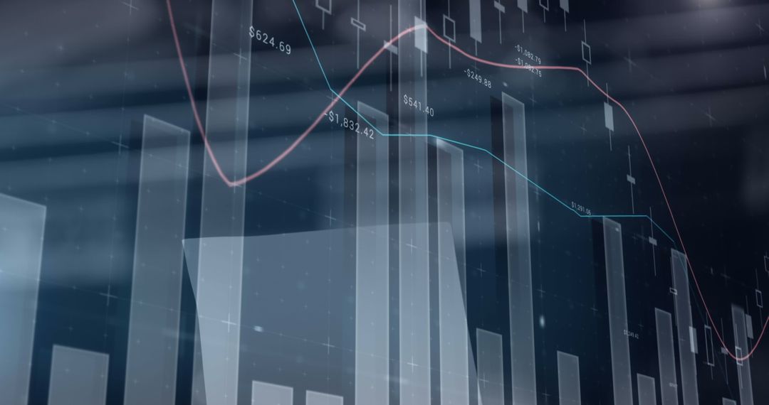Dynamic Digital Financial Data Analysis with Graphs