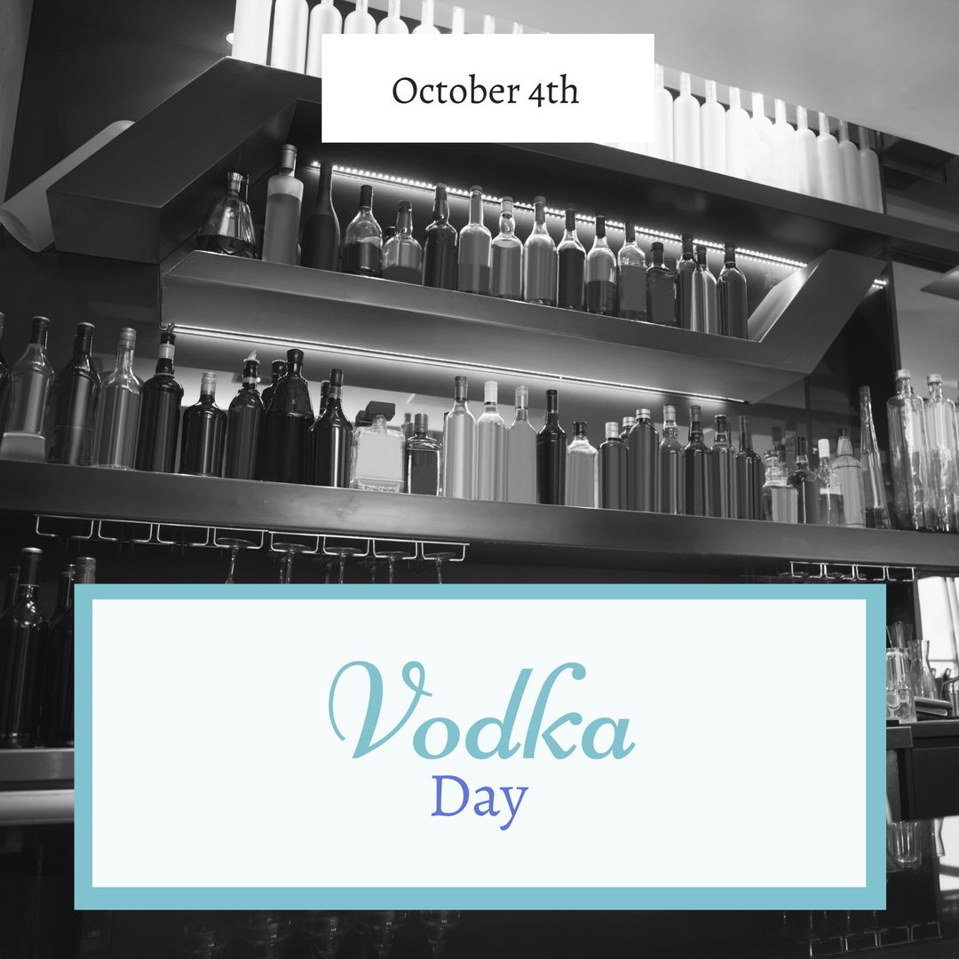 Celebrating Vodka Day in Stylish Bar Setting