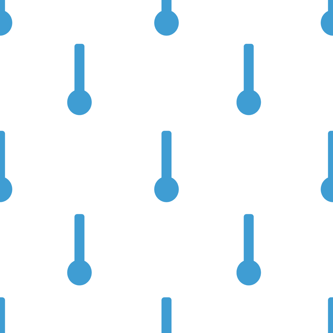 Blue Pattern Design on Transparent Background