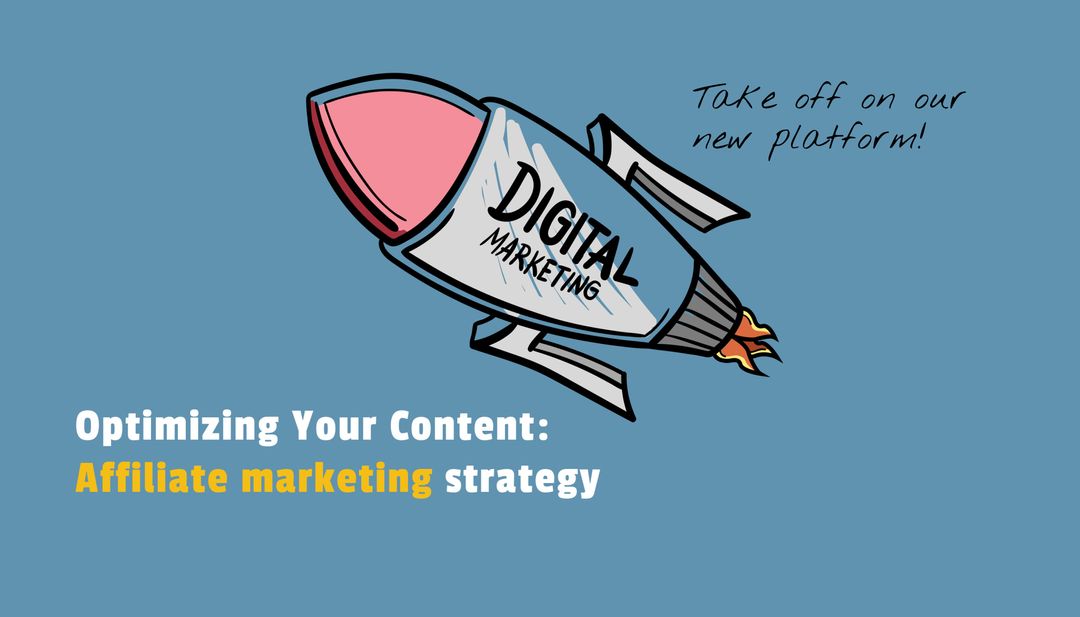 Rocket Launch Symbolizing Digital Marketing Innovation