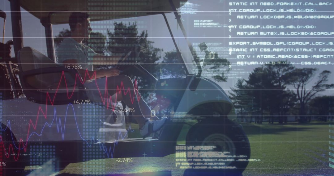 Golf Course Leisure Blended with Data Analytics Display