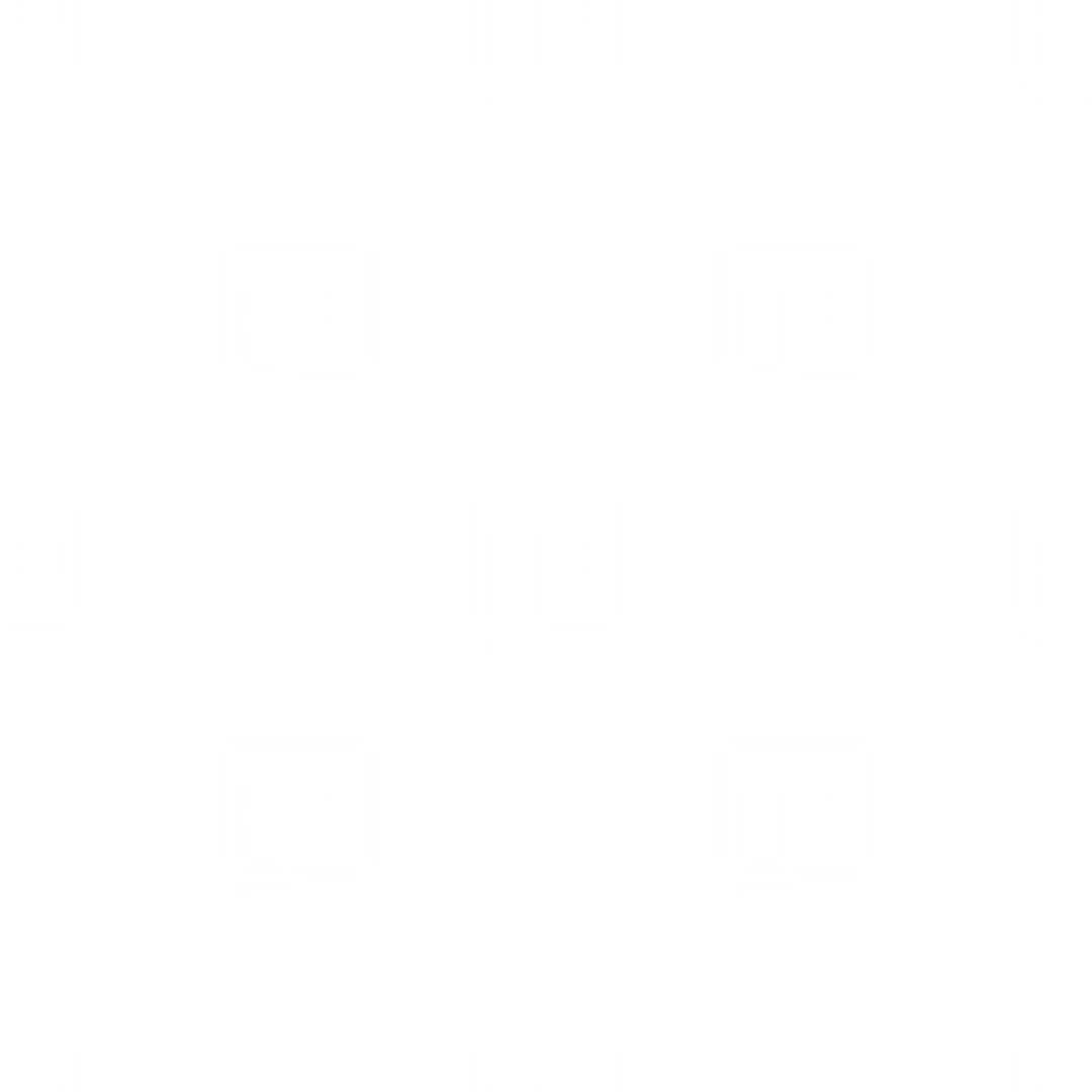 Seamless Transparent House Icon Pattern Background