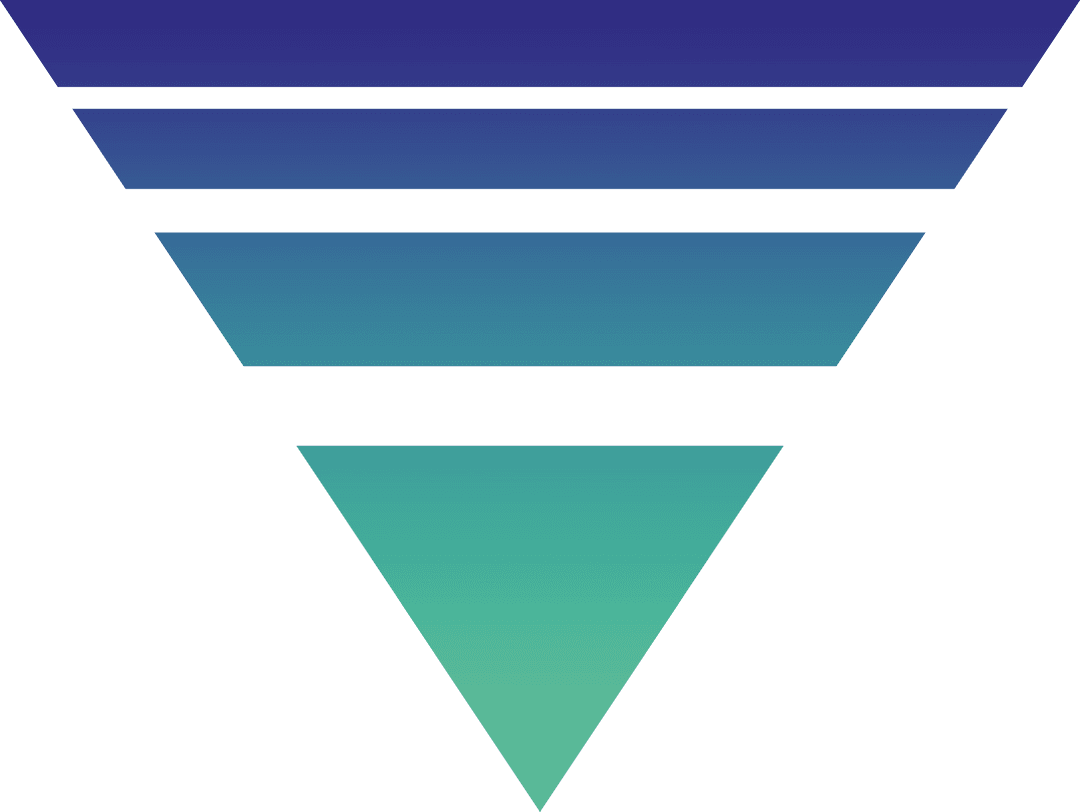 Transparent Gradient Triangle Illustration for Design Mock Ups