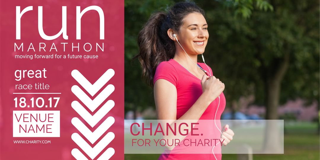 Charity Marathon Runner Filled with Joy and Purpose