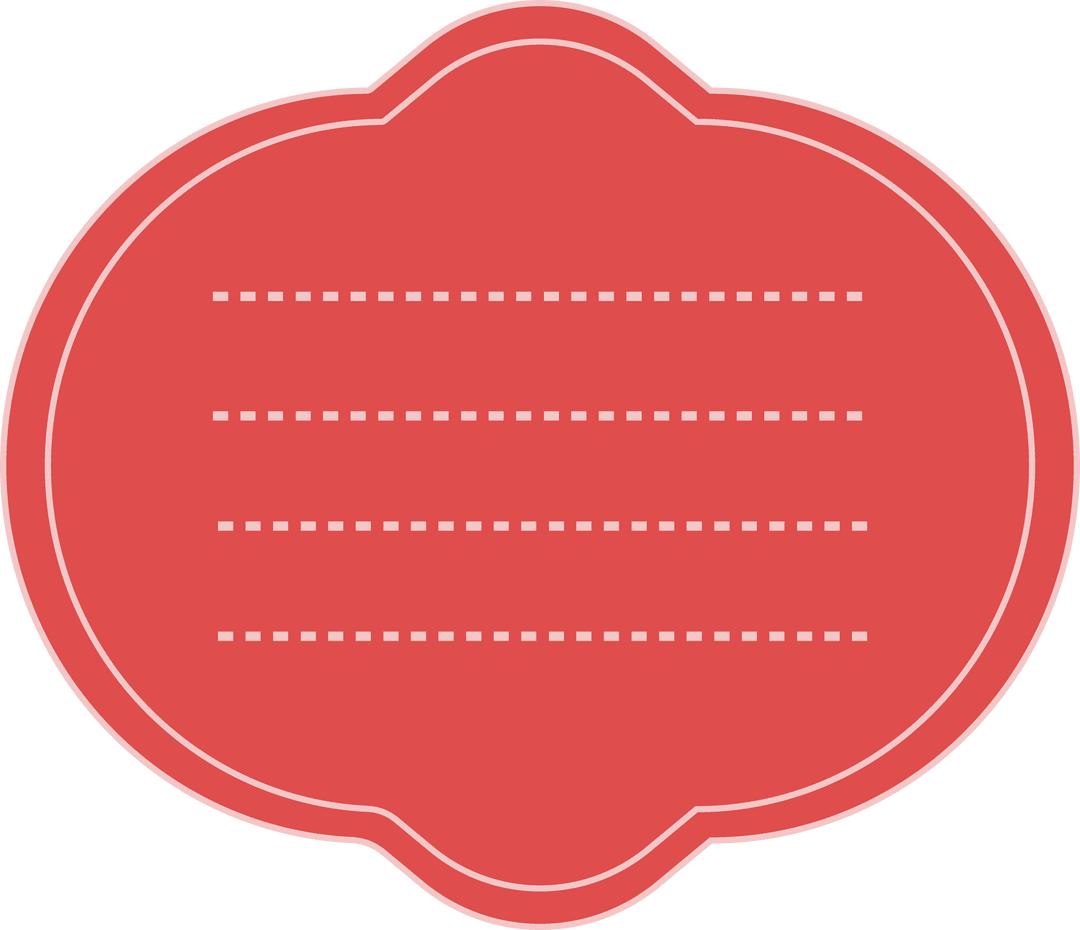 Digital Red Label with Pattern and Blank Space on Transparent Background - Download Free Stock Images Pikwizard.com