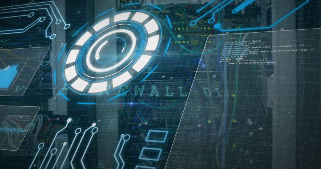 Digital Data Interface and Security Firewall Hologram