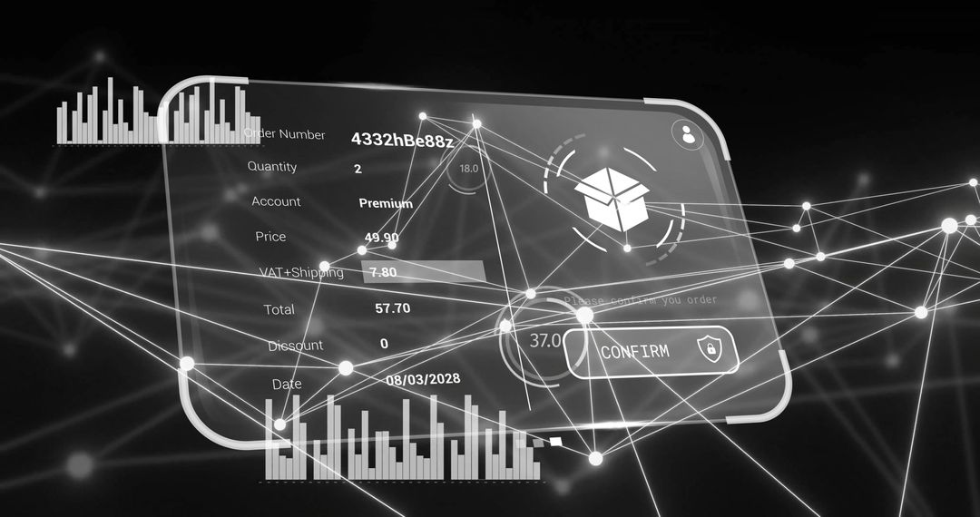 Innovative Digital Interface with Data Connectivity Concept