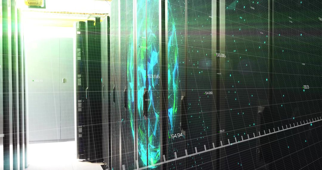Holographic Data on Server Racks in Modern Data Center